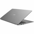 thumbnail image 5 of LG gram 15Z90N-N.APS9U1 - Core i7 1065G7 / 1.3 GHz - Win 10 Pro 64-bit - 16 GB RAM - 512 GB (2x) SSD NVMe - 15.6" IPS 1920 x 1080 (Full HD) - Iris Plus Graphics - Bluetooth, Wi-Fi - dark silver, 5 of 13