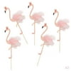 10pcs Lot of Flamingo Cake Decoration for Party, Party Supplies