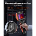 thumbnail image 3 of KFFKFF Thermal Camera, 256 x 192 IR Resolution, Handheld Thermal Imaging Camera with 2MP Visual Camera, 25HZ Refresh Rate Infrared Imager with 3.5-Inch Touch Screen, 3 of 9