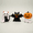 A002- Style B, variant on 3Pcs Halloween Ghost Decorations, Cute Themed Grim Reaper Devil Witch Decor for Indoor Tabletop Mantel Shelf Halloween Party Home Office cute Season Decor