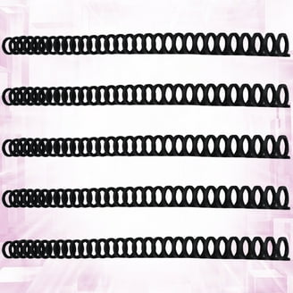 COMB0508-WH - 19 Ring Plastic Comb Binding Spines for 125 Sheet Capacity - 5 /8 inch (16mm) x 11in - White - 100/Bx - Walmart.com