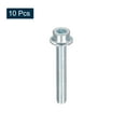 thumbnail image 3 of M6x40mm Flanged Socket Head Screws, 10 Pack 8.8 Grade Carbon Steel Flange Bolts, 3 of 5