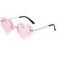 thumbnail image 1 of Gafas de sol clásicas siamesas de una pieza de gran tamaño, elegantes, sin montura, diseño retro para mujeres y hombres., 1 of 4