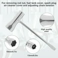 thumbnail image 5 of Eummy Chain Saw Wrench Replacement Metal Spark Stopper for Husqvarna 503235111 577484001 Partner 350 351 Stil Saw Chain Saw Wrench Tool for Chainsaws Lawn Mowers Blowers, 5 of 10