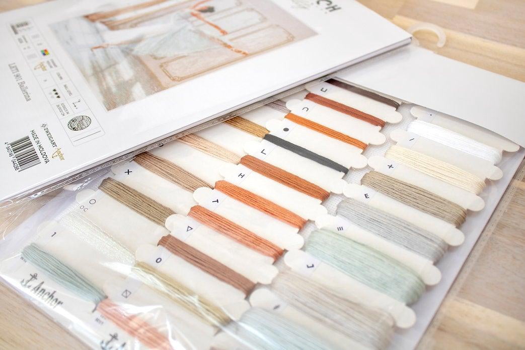 Letistitch Ballerina Counted Cross-Stitch Kit