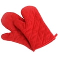 thumbnail image 2 of 2PCS Oven Mitts Heat Resistant Kitchen Oven Gloves Cotton and Polyester Quilted Kitchen Mittens Baking Gloves for Cooking Grilling BBQ Picnic, 2 of 7