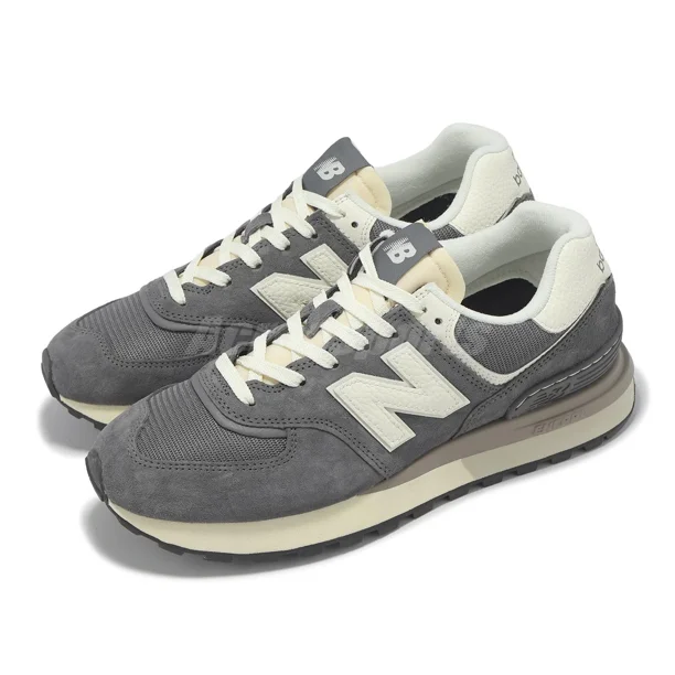 New Balance 574 NB Grey Beige Men Unisex Casual Lifestyle Shoes U574LGGG-D
