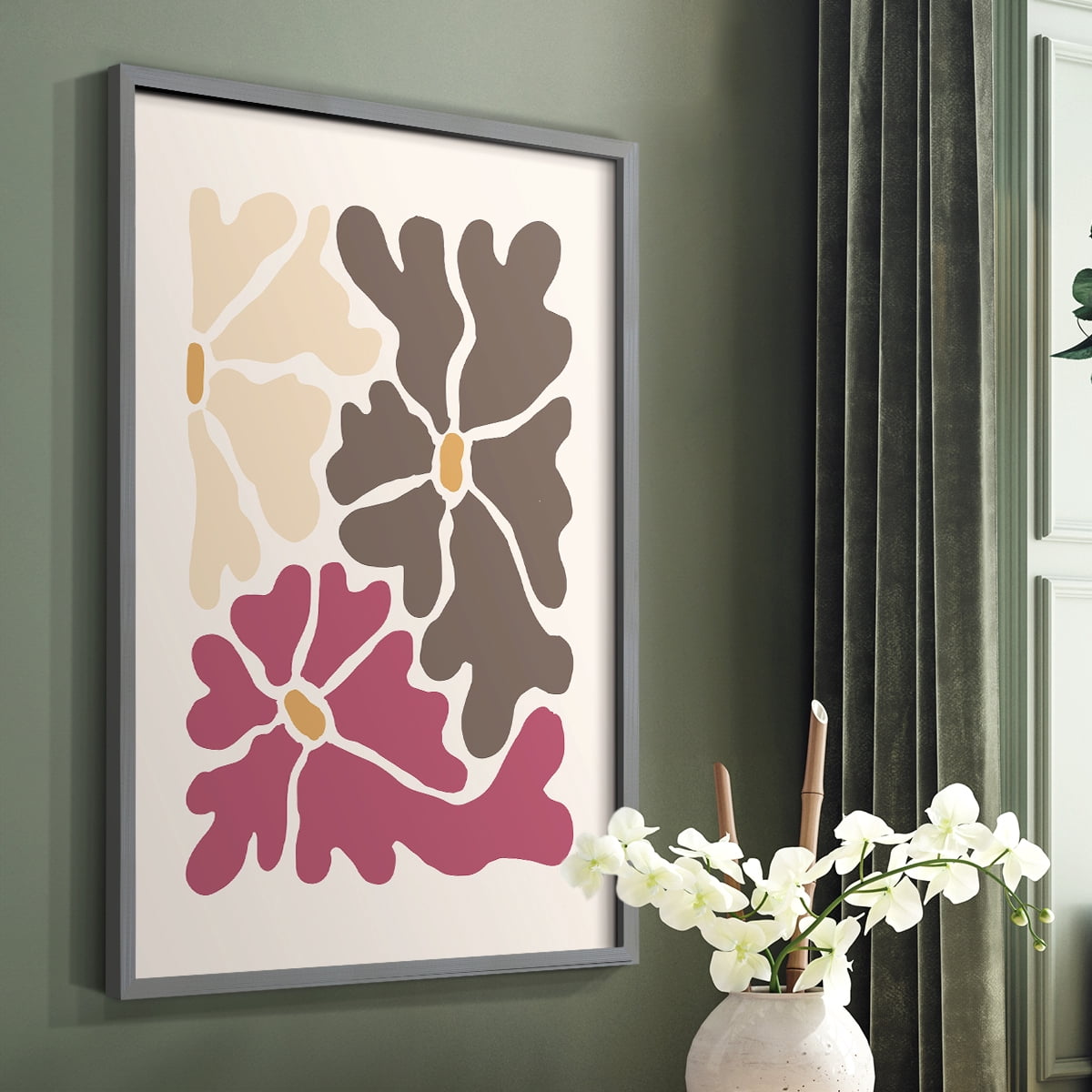 Matisse CCLX in Solid Wood 16 x 20 Framed Print
