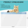 thumbnail image 2 of 60 Count Self Cleaning Cat Litter Box Waste Bags, Cat Litter bags for All Automatic Cat Litter Box, 24.6 x 15.7", 2 of 8