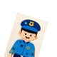 thumbnail image 4 of Montessori Ensamblar Rompecabezas de dibujos animados Tablero de construcción de aprendizaje Juguete educativo Bloques preescolares para Policías Hugo Rompecabezas, 4 of 5