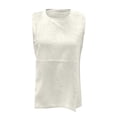 thumbnail image 4 of Lixiuxyad Débardeurs Mode Urbaine Mignons pour Femmes Col Rond Manches Courtes T-Shirt Basique, 4 of 5