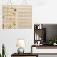thumbnail image 3 of Jewelry Hanging Bag Multi-layer Dust-proof Large Capacity Jewelry Storage Felt Jewelry Storing Displaying Pouch for Cloakroom, 3 of 7
