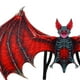 thumbnail image 5 of Máscara de Halloween novedosa con alas, accesorio de disfraz para festivales, fiestas y carnavales Adultos rojos, 5 of 8