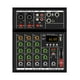 thumbnail image 1 of Mezclador de audio Mezclador analógico de 4 canales Reverb RCA 48V Mezclador de línea de alimentación Mezcla de sonido negro, 1 of 9
