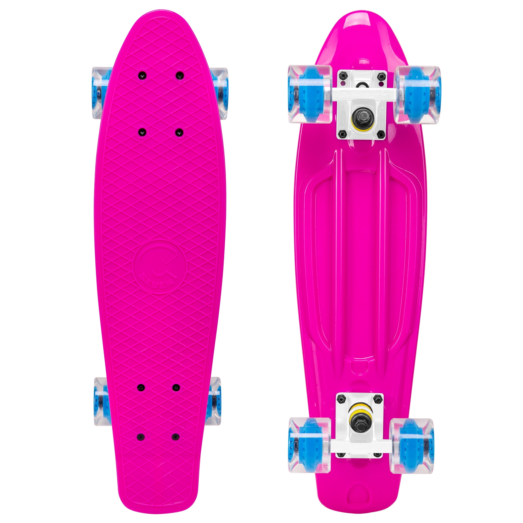 Cal 7 22.5" Complete Retro Design Mini Cruiser Skateboard (Paradise