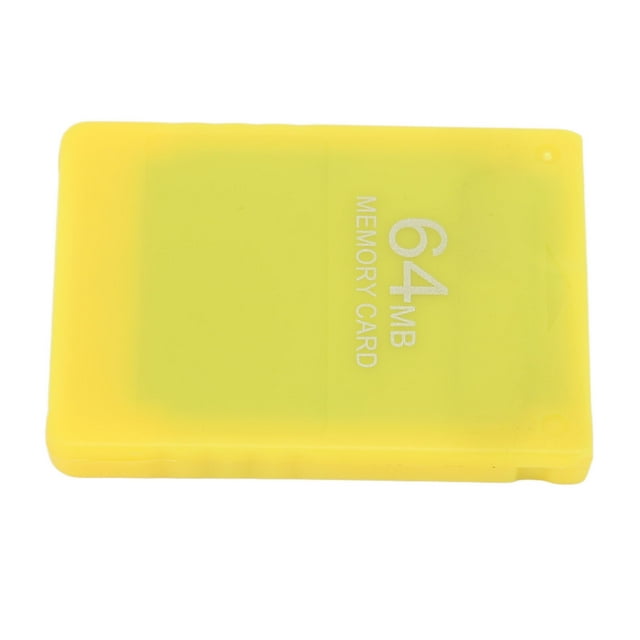 Game Console Data Card, Portable Gaming Memory Card Plug And Play High Speed Dedicated Compact for Yellow