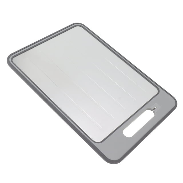 Double Sided Cutting Board Rapid Thawing And Grinding Plate With Knife Sharpener For Kitchen Multifunctional Cutting Board