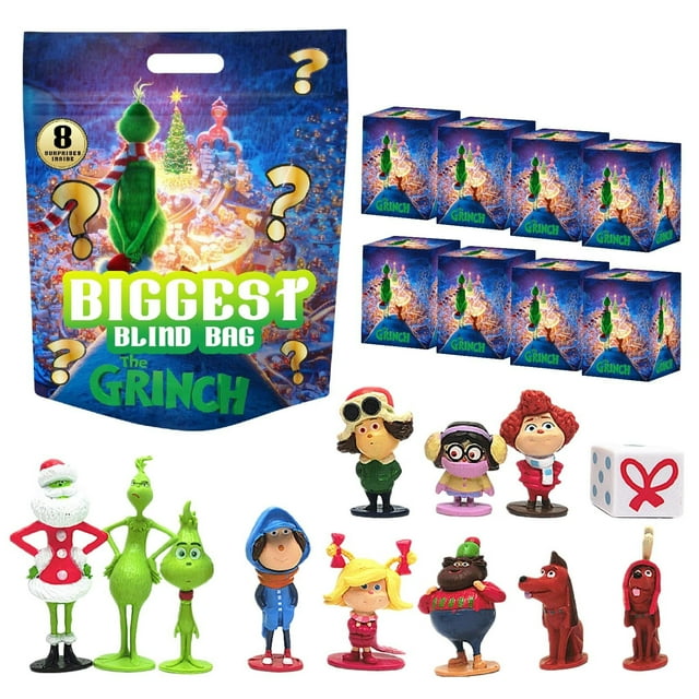 Calendario de Advención de Navidad KANY 2024 Grinch 24 piezas Decoración del hogar