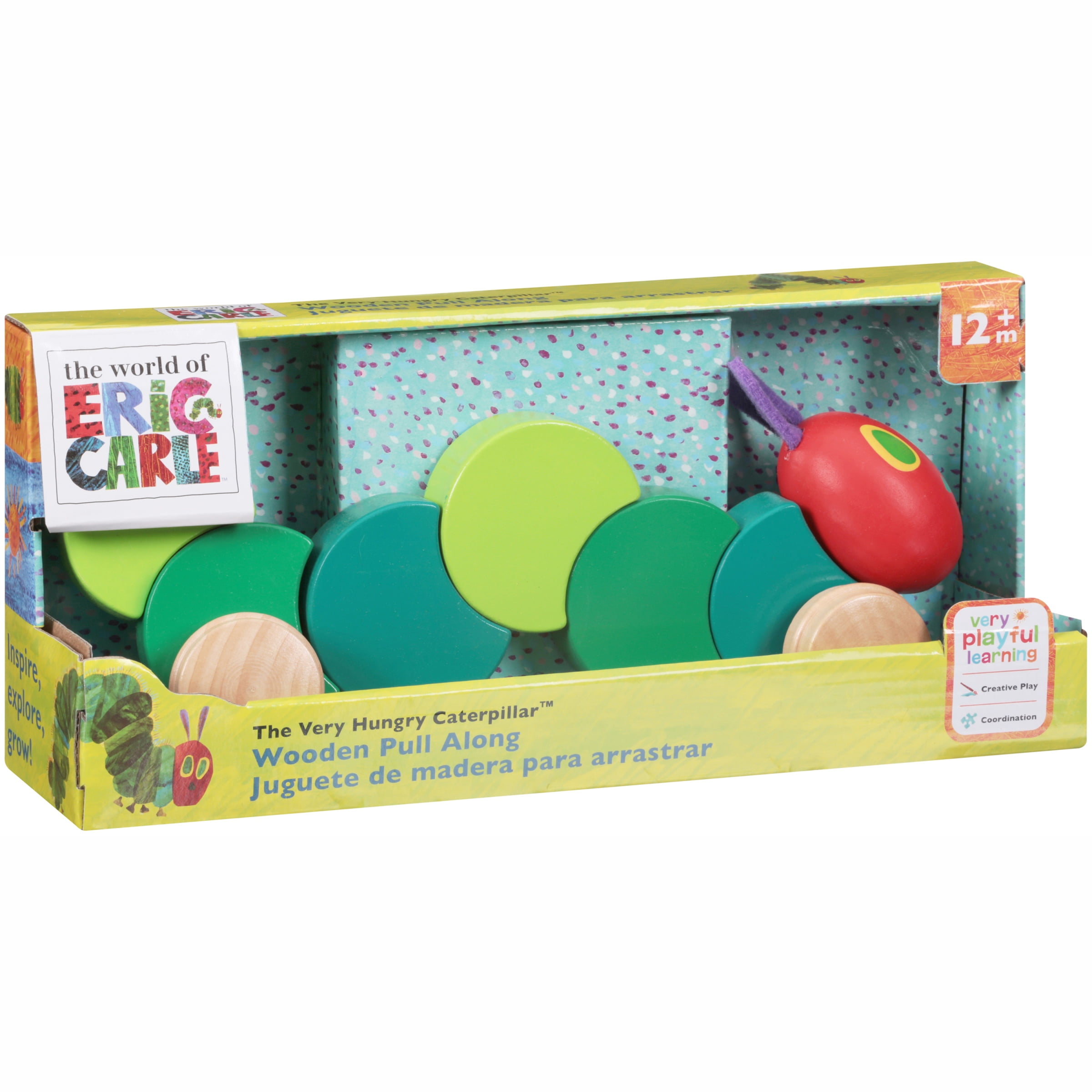 hungry caterpillar pull along toy