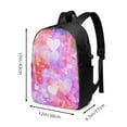 thumbnail image 4 of YFYANG 17" Laptop Backpack, Pink Love Watercolor Fashion Travel Work Backpack with USB and Headphone Cable Interface for Men and Women, 4 of 8