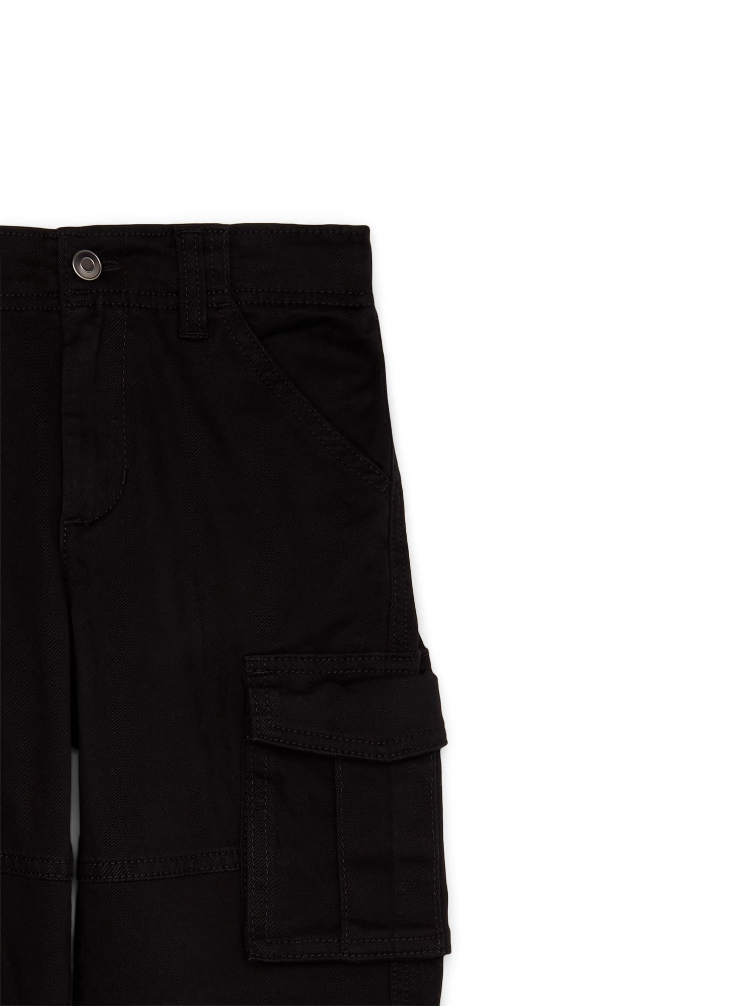Wonder Nation Boys Twill Cargo Pants, Sizes 4-18