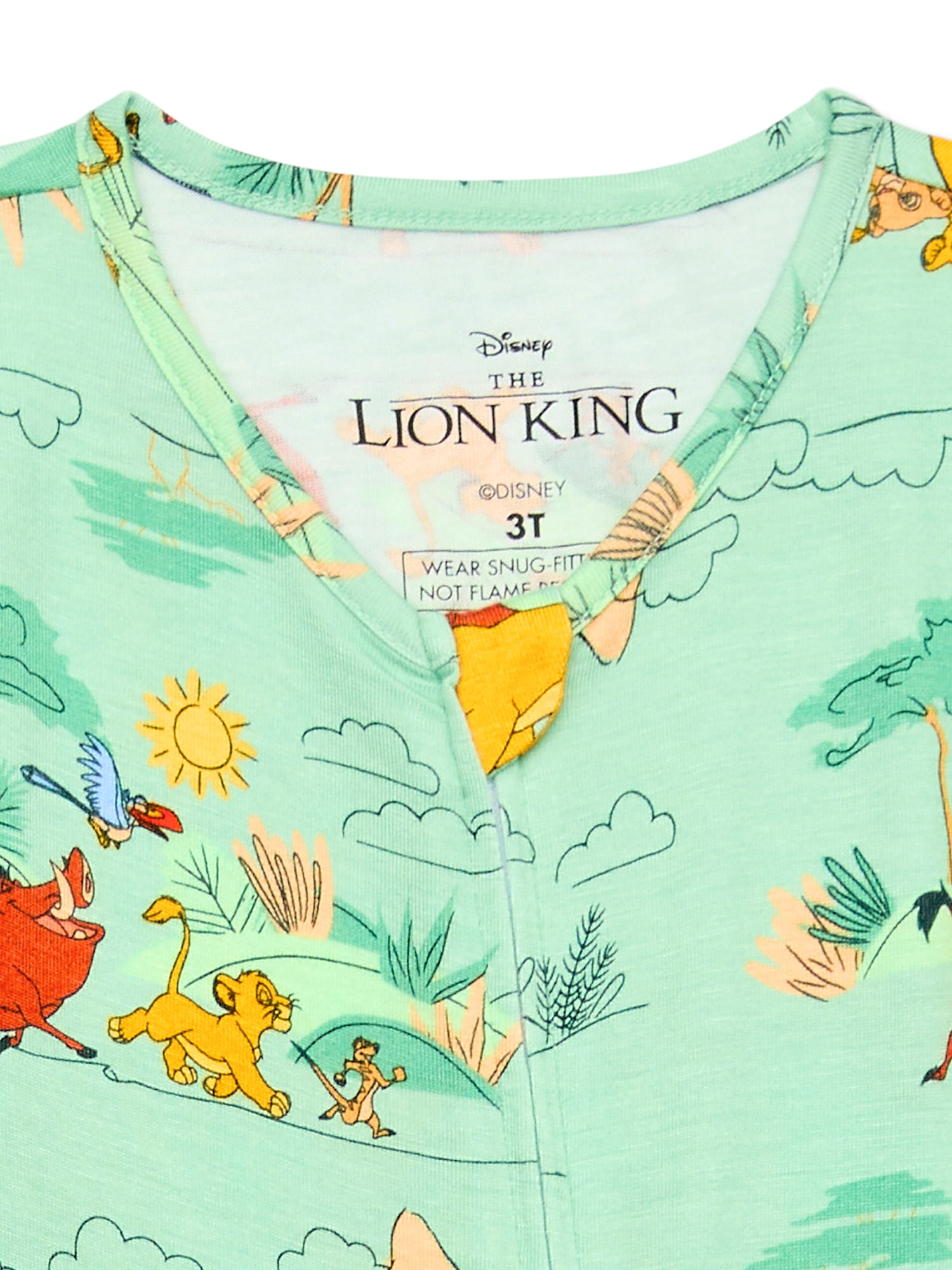 Character Toddler One-Piece Viscose Sleeper, Sizes 12M-5T