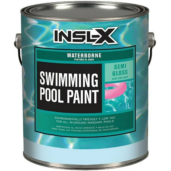 Insl-X WR1023092-01 Ocean Blue Semi-Gloss 289 g/L Swimming Pool Paint 1 gal.