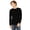 Charcoal Heather, variant on The Bella Canvas Unisex Jersey Long Sleeve T-Shirt - HEATHER NAVY - S