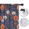 thumbnail image 4 of Blackout Kids Curtains,Pumpkin Ghost Halloween Pattern Childrens Insulated Curtains Set Of 2,Bedroom Essentials,Toddler Room Decor 42x54in(106x137cm), 4 of 5