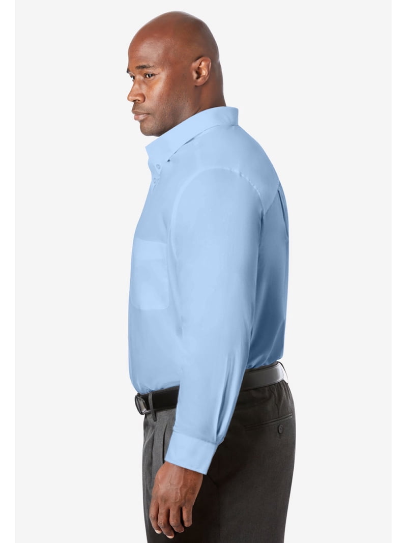 king size dress shirts KingSize Men's Big & Tall Wrinkle-Free Dress Shirt