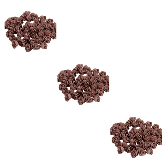 Transemion 500pieces Wreath Wedding House Decor Lasting Impression With These Exquisite coffee 3Set