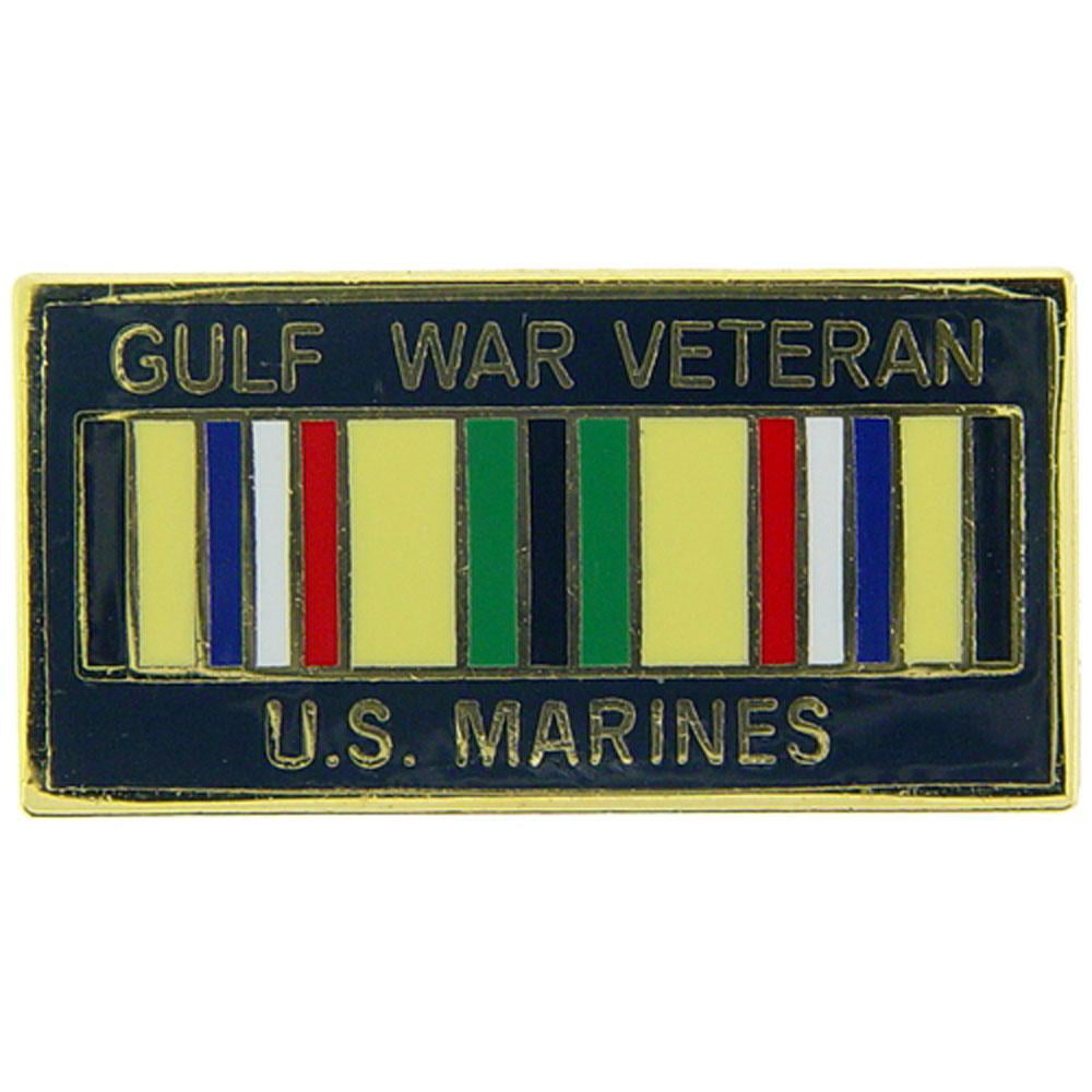 Gulf War Armed Forces Veteran Lapel Pin Military Badge 