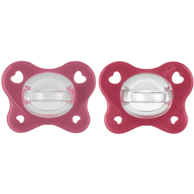Chicco Chupón Dual Soft Rosa 16-36M 2U