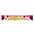 thumbnail image 2 of Birdeem Valentines Day Banner Holiday Party Decoration Hanging Background Cloth Banner, 2 of 5