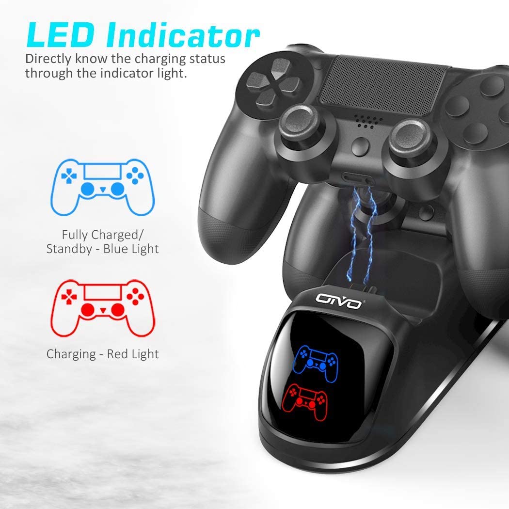 ps4 controller charging red light