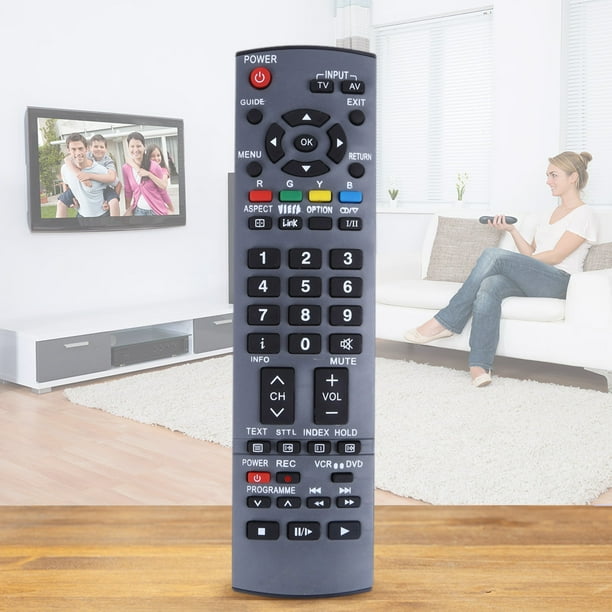Control Remoto REEMPLAZO DEL MANDO A DISTANCIA PARA PANASONIC TV VIERA EUR 7651120/71110/7628003 Likrtyny Para estrenar