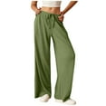 thumbnail image 3 of LSLJS Joggers for Women Drawstring Elastic Waist Sweatpants Casual Flowy Solid Color Athletic Work Pants with Pockets, S-2XL, 3 of 3