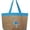 Blue, variant on 20 inch Flamingo Applique Large Tote Bag Green