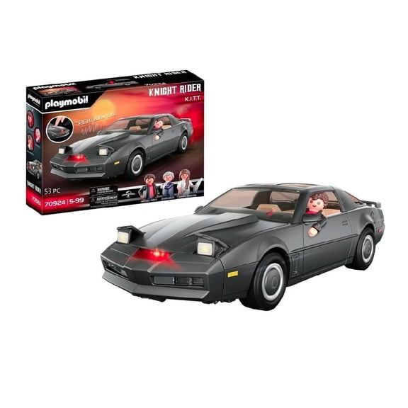 Set de Juego Playmobil Cars Knight Rider  KITT 53 Piezas