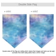 thumbnail image 2 of Starry Light Blue Sky Garden Flag 18" x 12.5" Double Sided Yard Lawn Outdoor Decor Small Yard Flags, 2 of 6