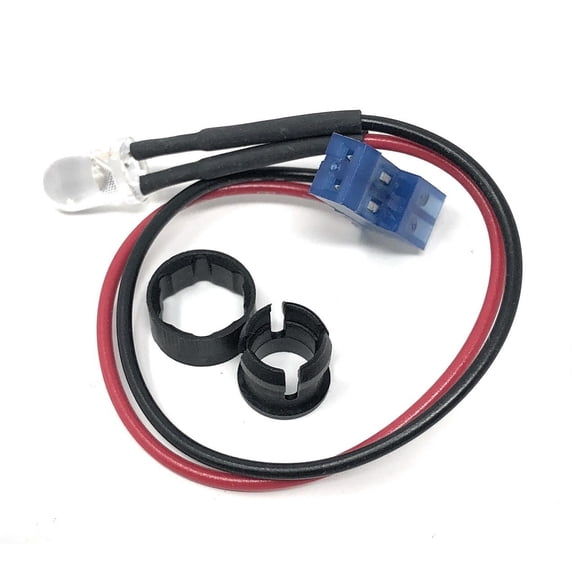 Caretaker Ultra Flex Cleaning System LED Light, Mounting Clip, and Ring Assembly