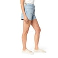 thumbnail image 2 of Levi Strauss Signature Women's Vintage A-Line Belt Shorts, Sizes 0-14, 2 of 6
