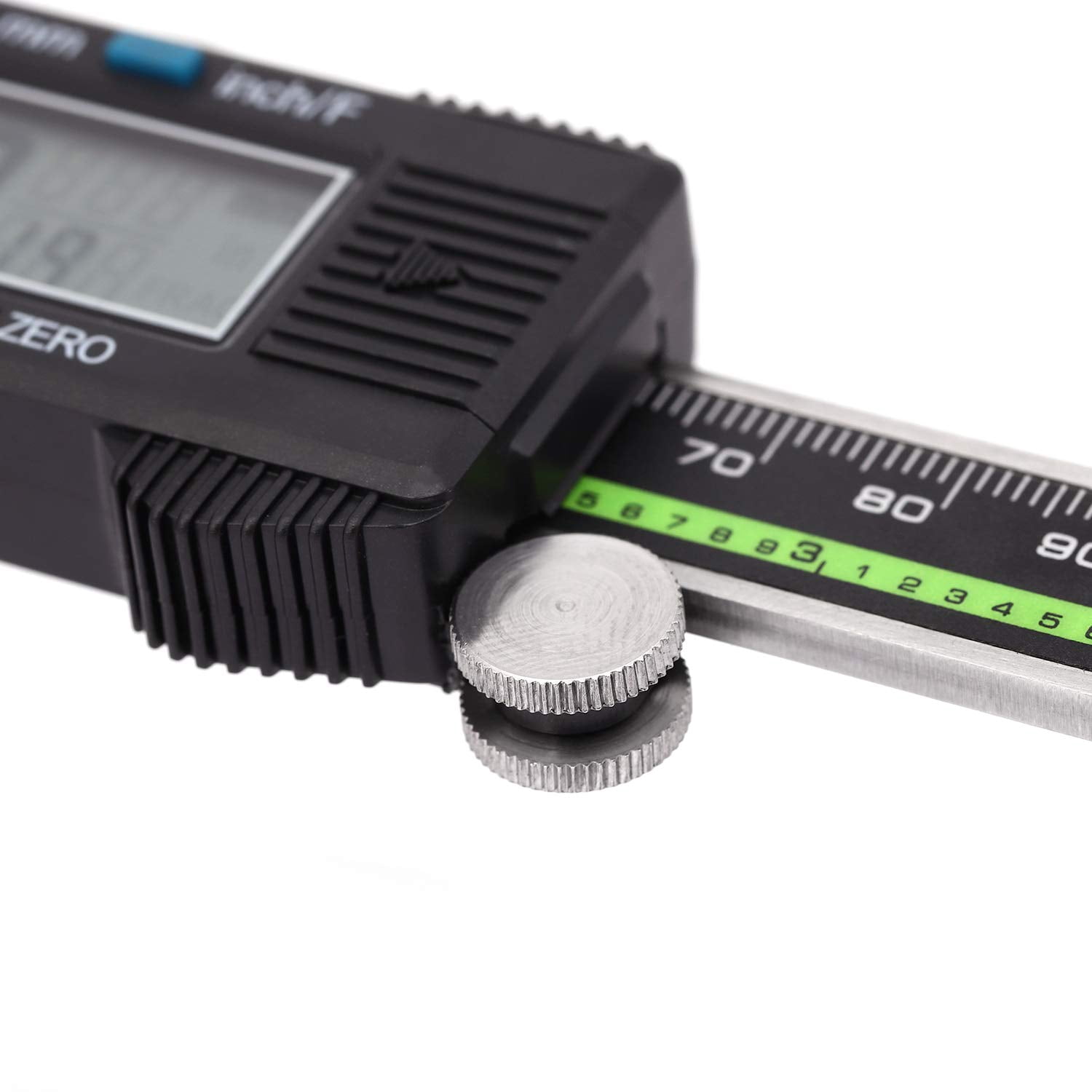Digital Caliper Stainless Steel with Large LCD Screen 6 Inch Millimeter Fractions Conversion Electronic Vernier Caliper Measuring Tool (6 inch)