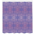thumbnail image 2 of Ambesonne Floral Shower Curtain, Victorian Lace Flowers Print, 69"Wx75"L, Blue Violet, 2 of 4