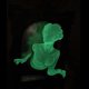 thumbnail image 5 of Ghost In The Mirror Wall Decor - Luminous Ghost Mirror Statue, Halloween Decorations, Haunted House (WOMAN), 5 of 5