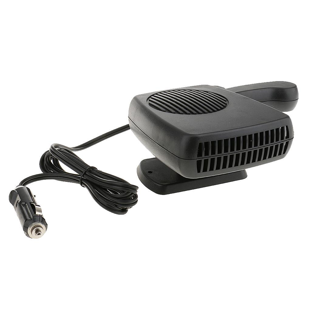 12V 200W Portable Car Heating Cooling Fan Heater Defroster Demister Rotatable 