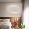 thumbnail image 4 of Lámpara de pared LED para interiores de 12 W con luz blanca cálida y compatibilidad con amplio voltaje, 4 of 8