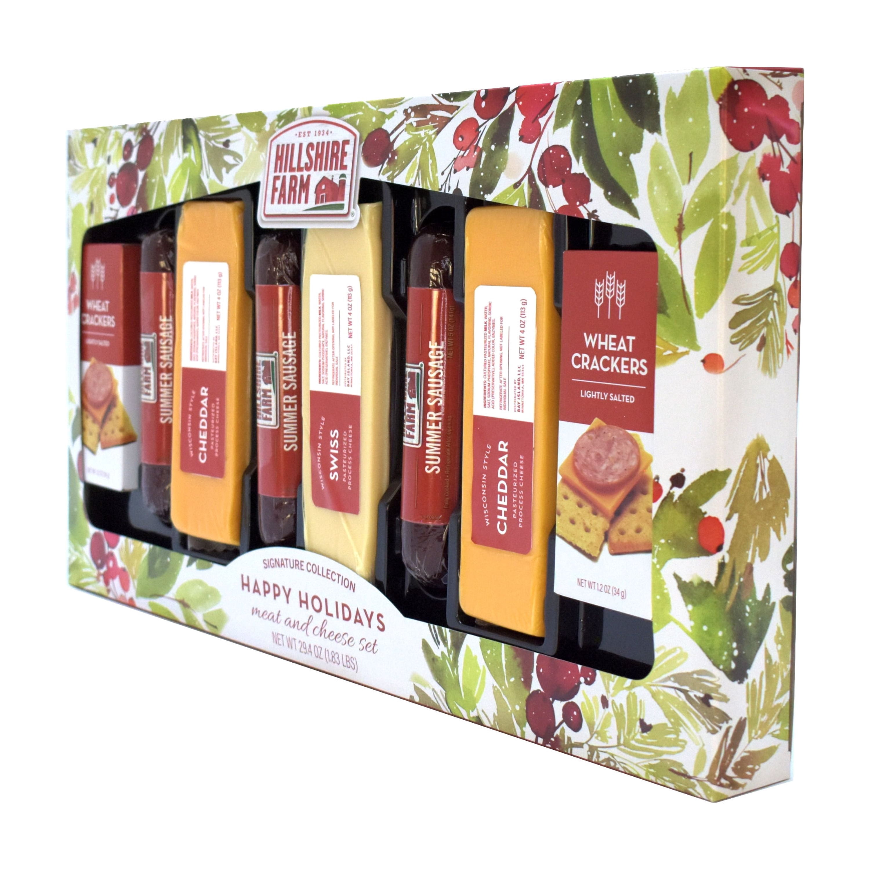 Hillshire Farm Meat and Cheese Trio Assortment Holiday Gift Set, 29.4oz