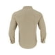 thumbnail image 5 of Blusa y camisa de manga larga con cuello alto para hombre, camisa transpirable con bolsillo y estampado a rayas de cuello alto de moda, de poliéster., 5 of 5