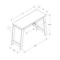 thumbnail image 2 of Monarch Specialties Computer Desk, Home Office, Laptop, Storage Drawers, Work, Laminate, Brown, Contemporary, Modern, 2 of 3